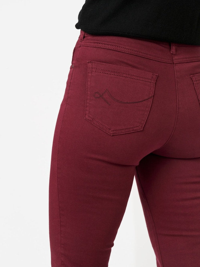 Toni Dress Damen Hosen Burgundy