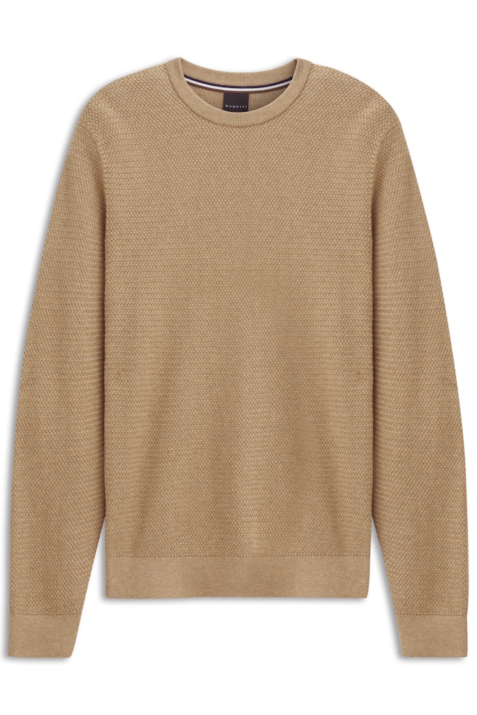 Bugatti Herren Pullover Beige