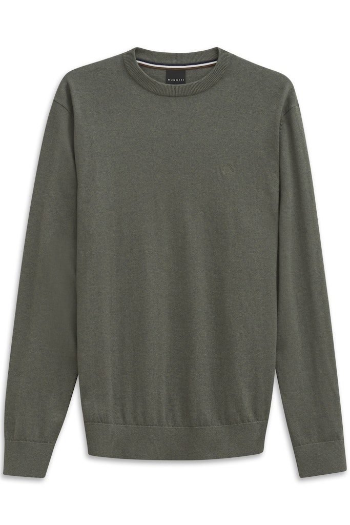 Bugatti Herren Pullover Moos