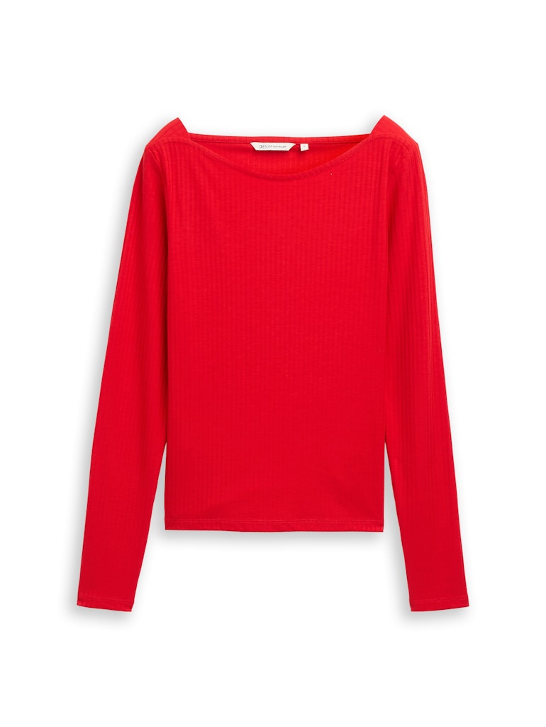 Tom Tailor denim Damen T-Shirts Brilliant Red