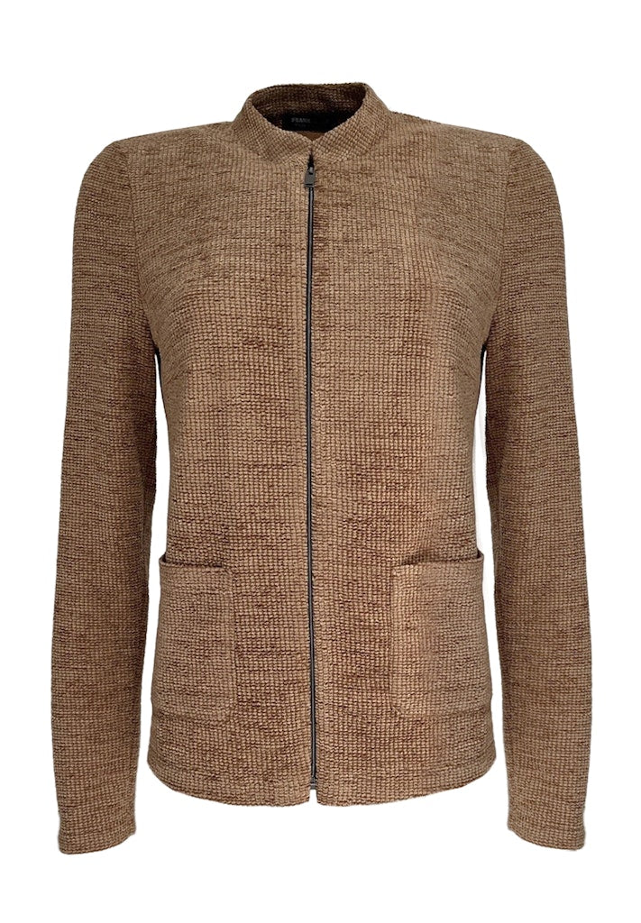 Frank Walder Damen Strickjacken  Caramel
