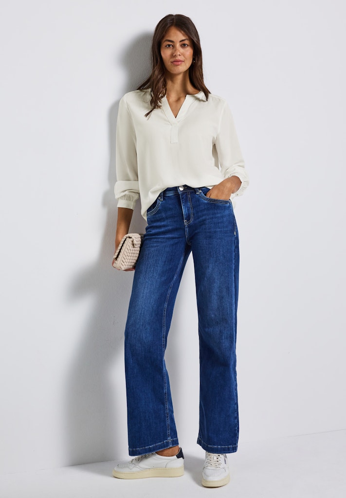 Street One Damen Blusen  Off White