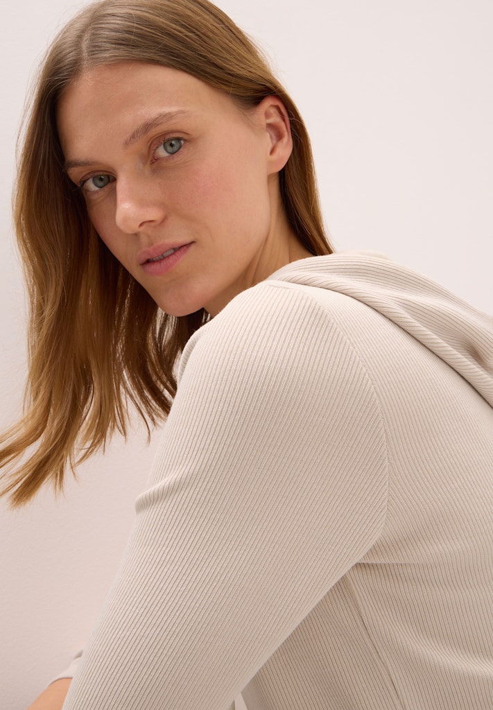 Cecil Damen T-Shirts Oat Milk