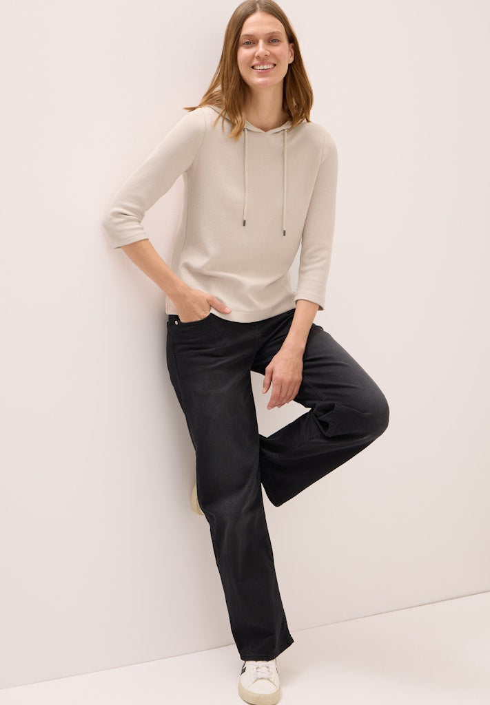 Cecil Damen T-Shirts Oat Milk