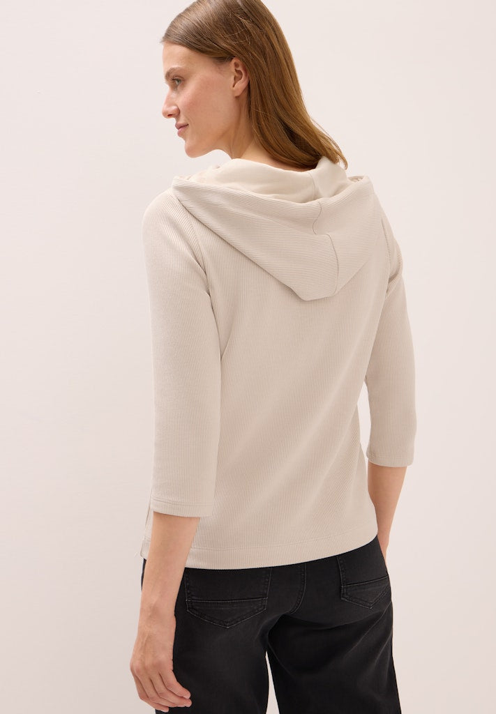 Cecil Damen T-Shirts  Oat Milk