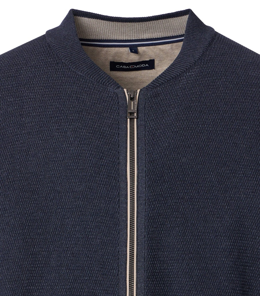 Casa Moda Herren Strickjacken Aqua Bis Pe