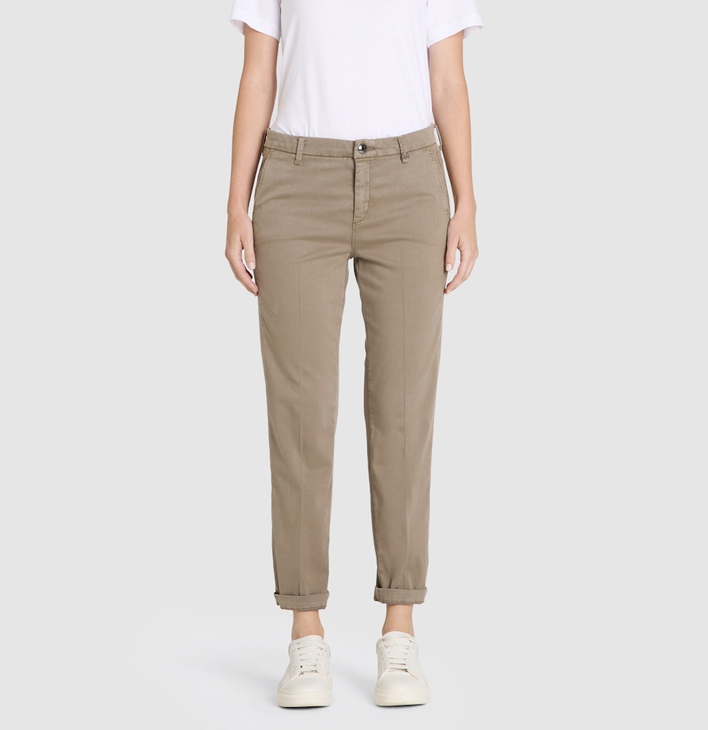 Mac Damen Hosen Mud Green Ppt