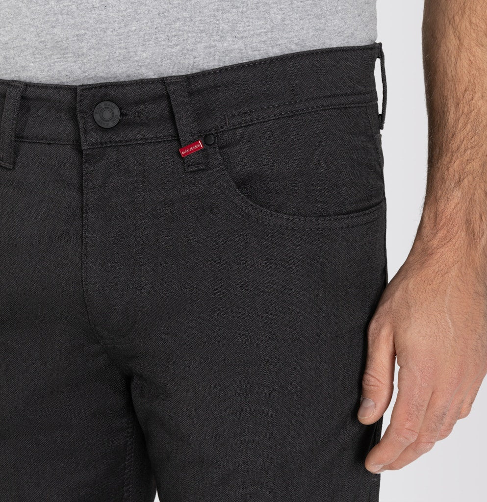 Mac Herren Hosen Grey Stone