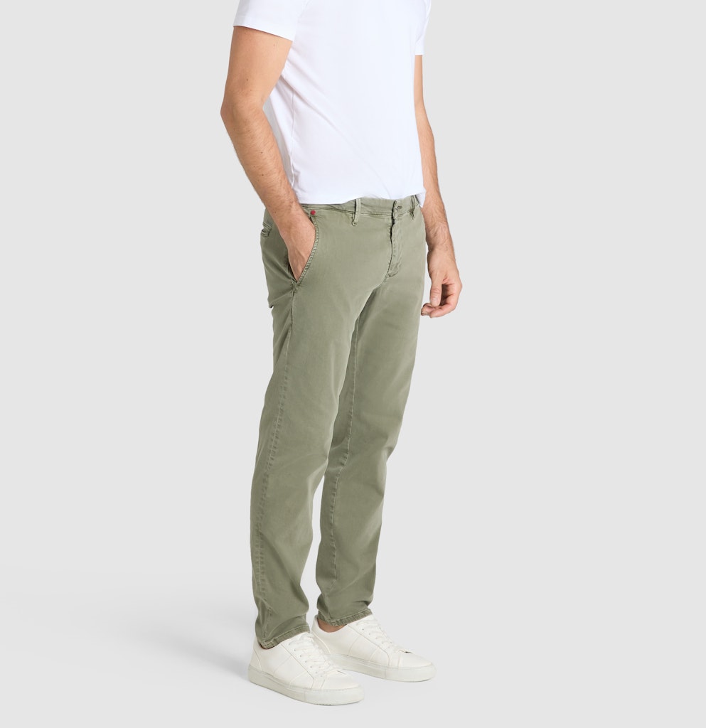 Mac Herren Hosen W Leaf Green