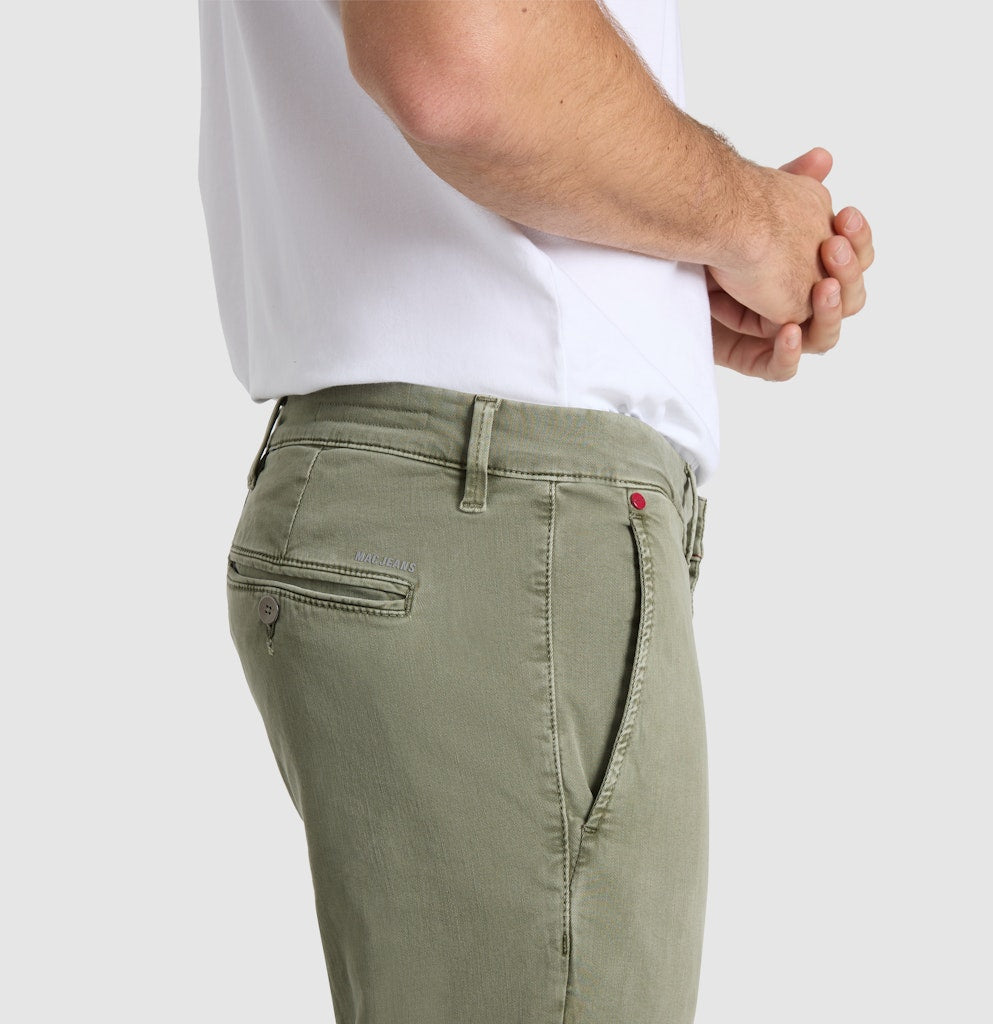 Mac Herren Hosen W Leaf Green