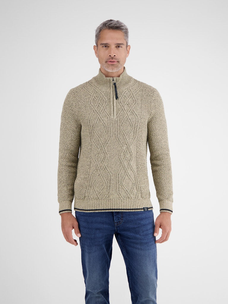 Lerros Herren Pullover Tender Beige Me
