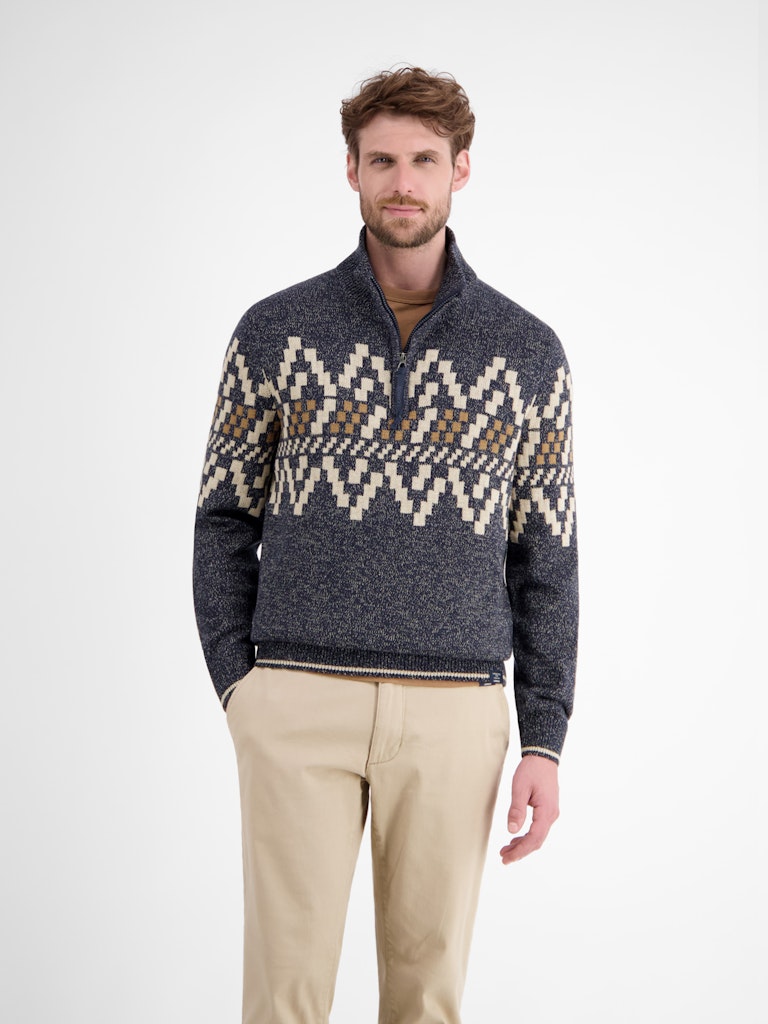 Lerros Herren Pullover Classic Navy