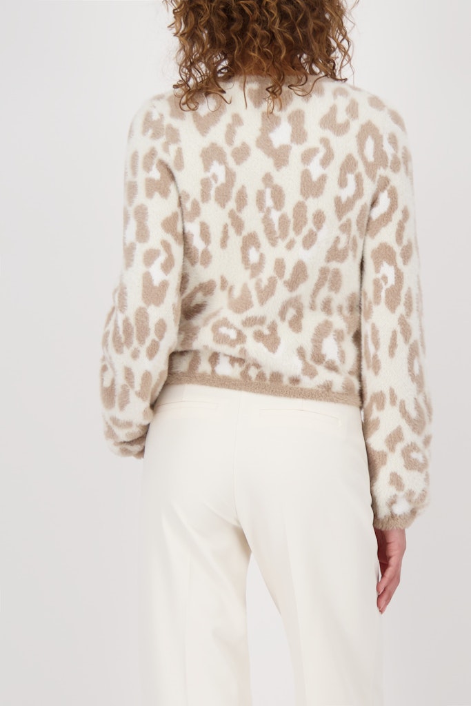 Monari Damen Strickjacken Truffle Gem