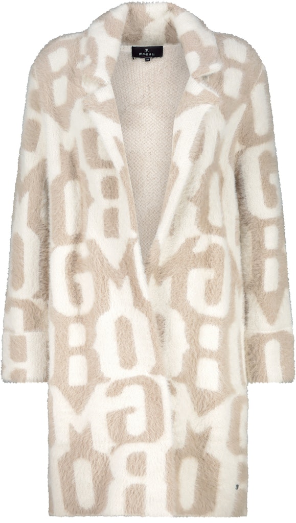 Monari Damen Strickjacken Truffle Gem
