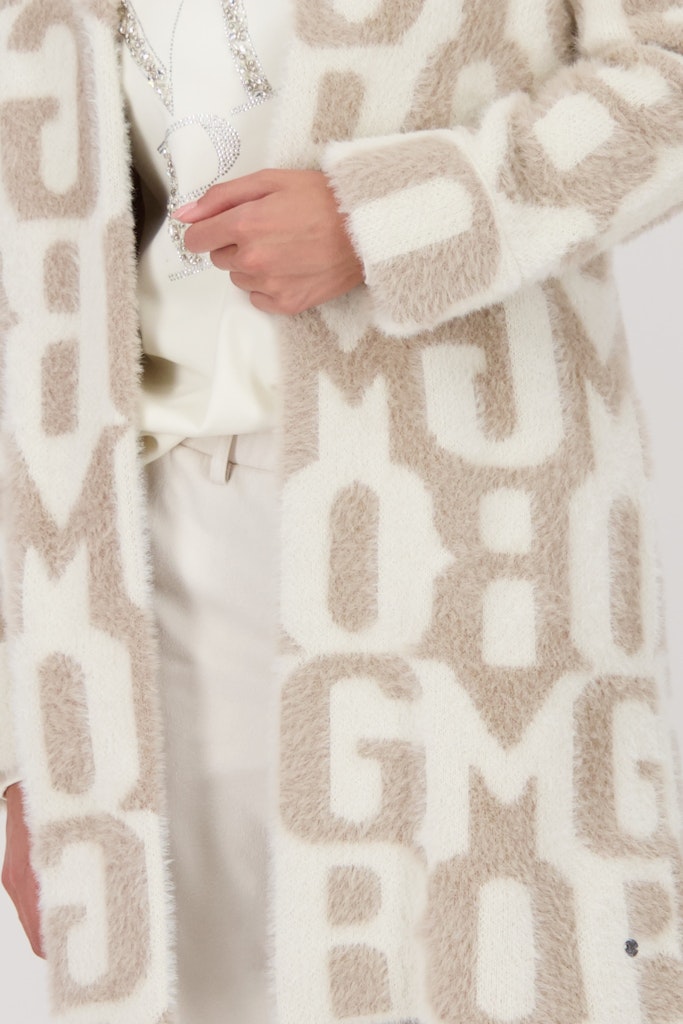 Monari Damen Strickjacken  Truffle Gem