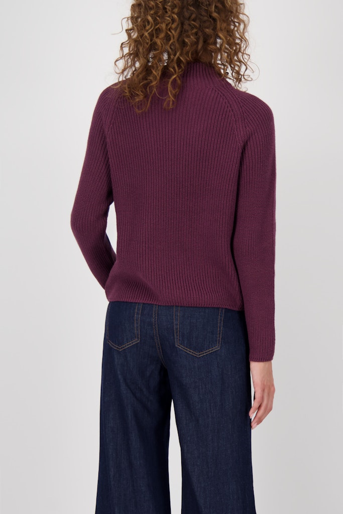 Monari Damen Pullover  Bordeaux
