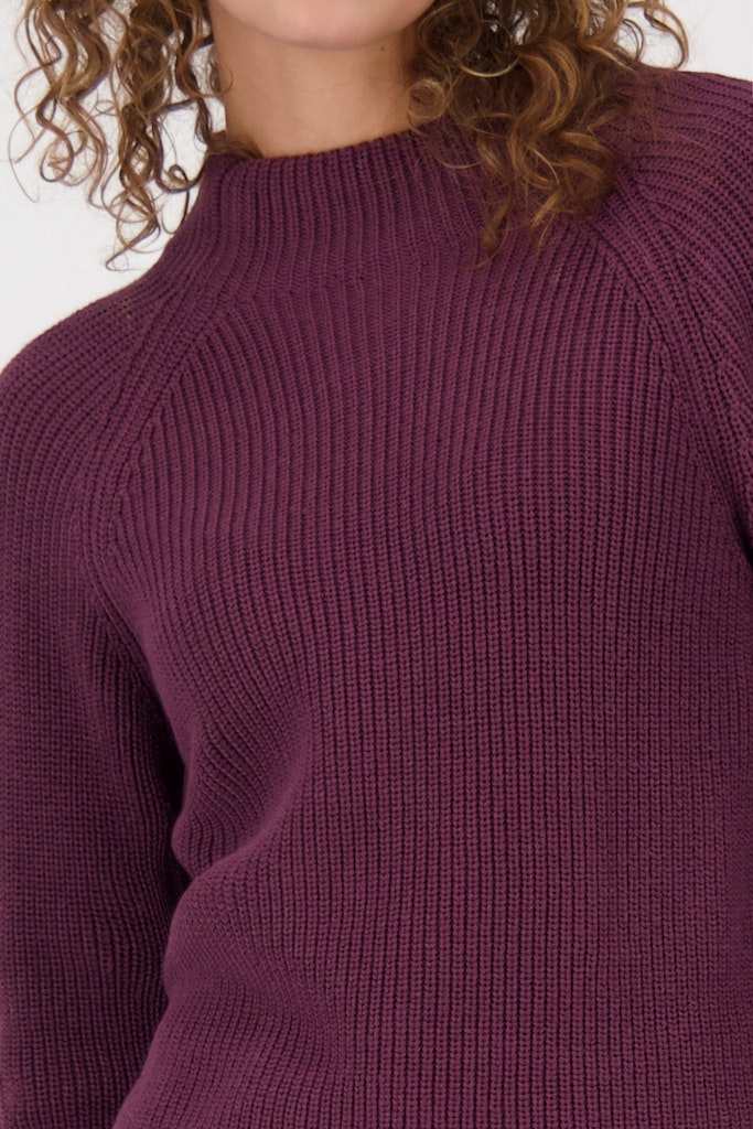 Monari Damen Pullover  Bordeaux