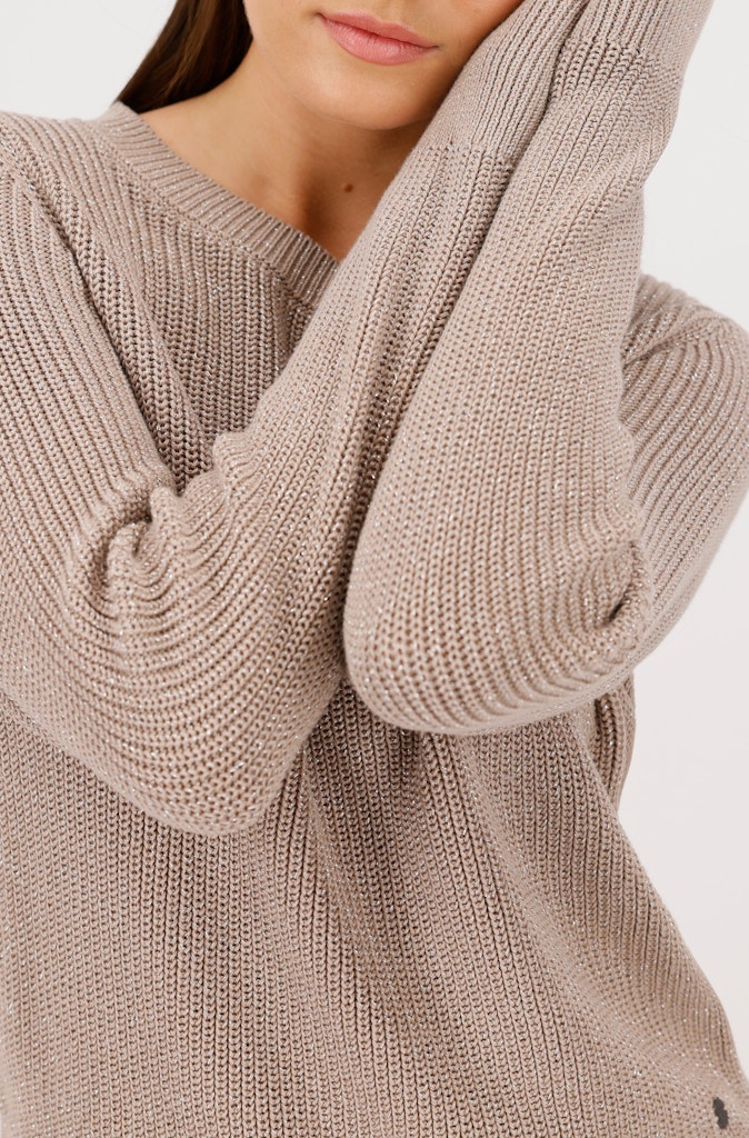 Monari Damen Pullover  Truffle