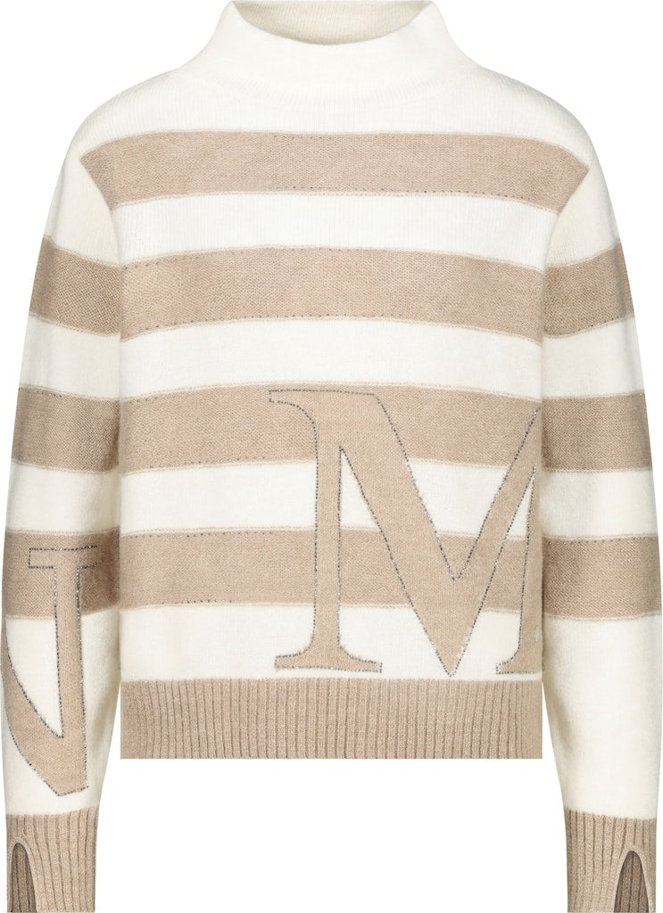 Monari Damen Pullover Truffle Rin