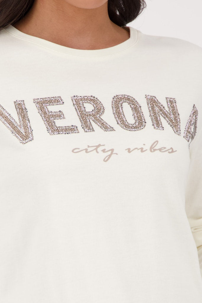 Monari Damen T-Shirts  Cashmere