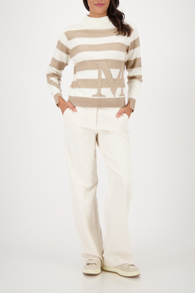 Monari Damen Pullover Truffle Rin