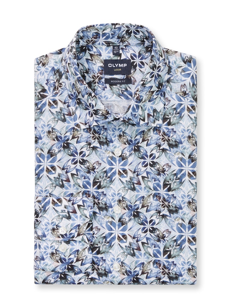 Olymp Herren Hemden lang Weiss