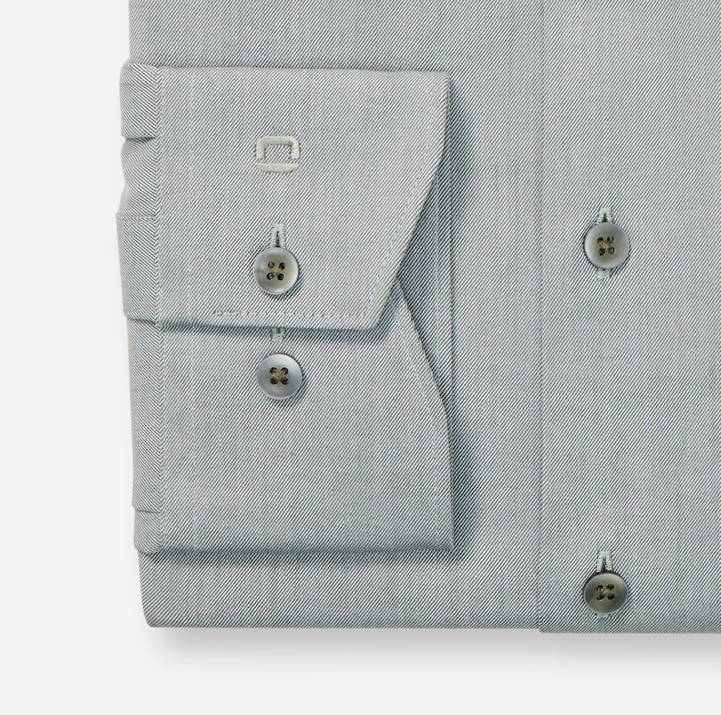 Olymp Herren Hemden lang Lindgrõn