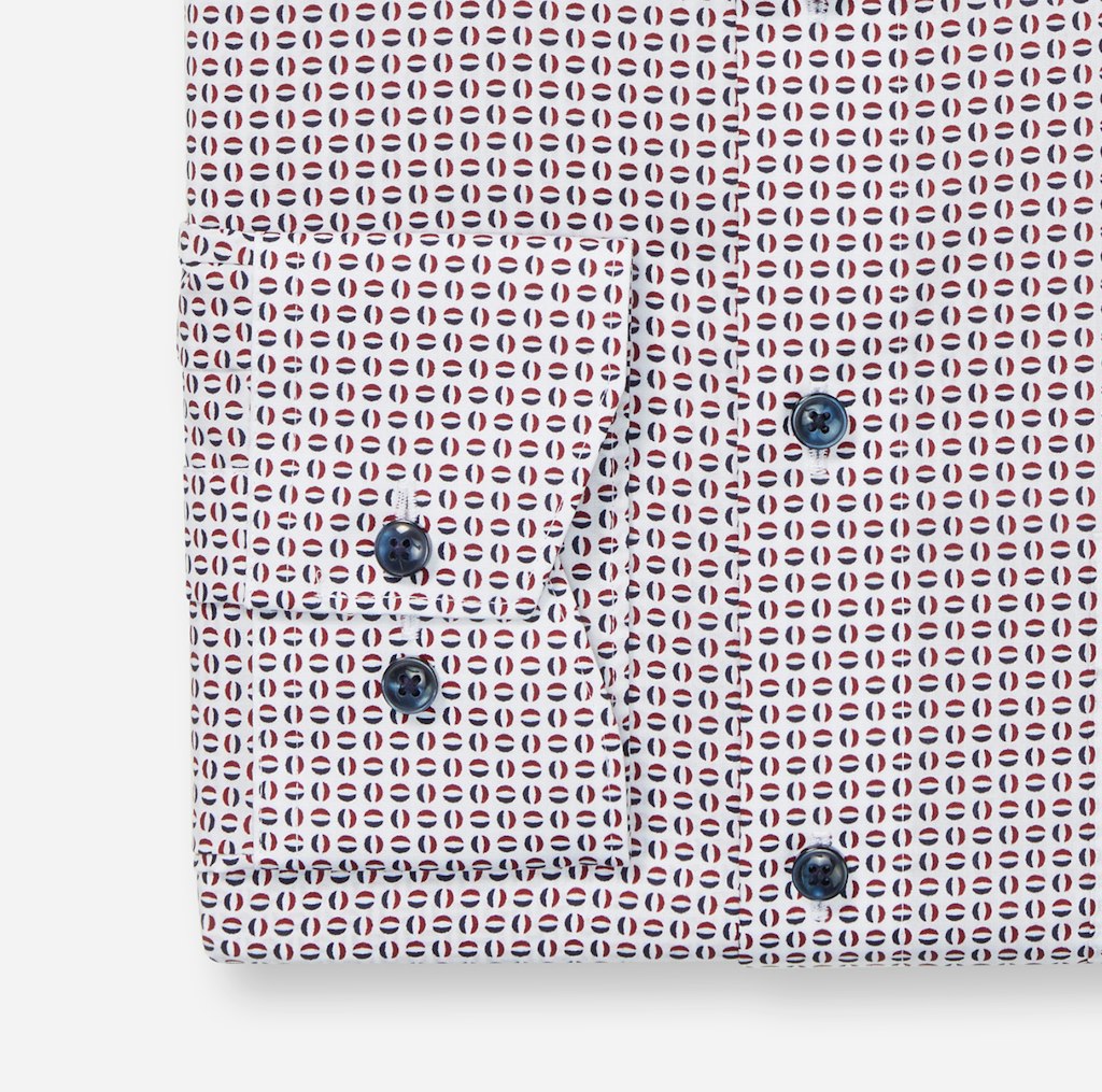 Olymp Herren Hemden lang  Chianti