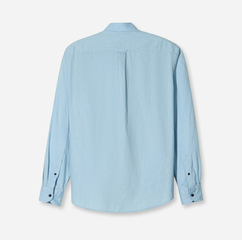 Olymp Herren Hemden Bleu