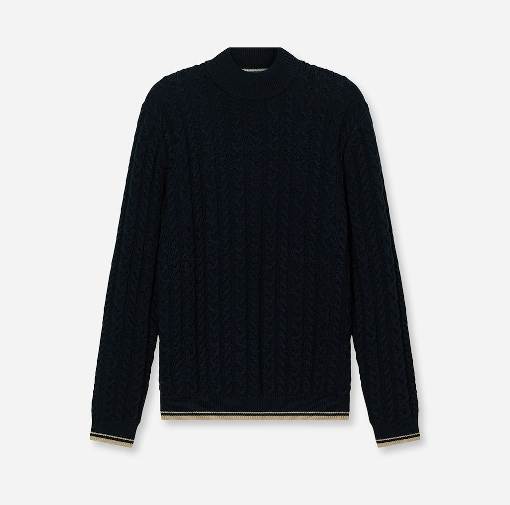 Olymp Herren Pullover Marine