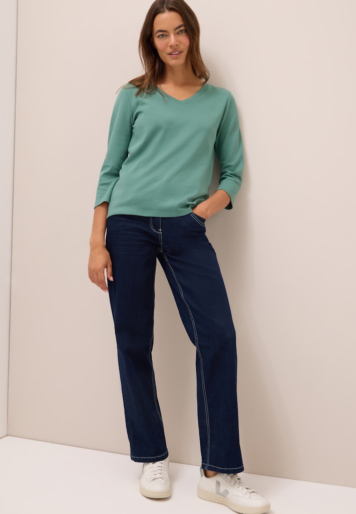 Cecil Damen T-Shirts Jewel Gre