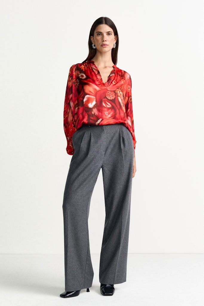 Rich & Royal Damen Blusen Holiday Red