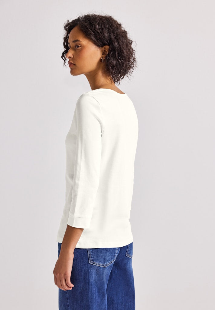 Street One Damen T-Shirts  Off White