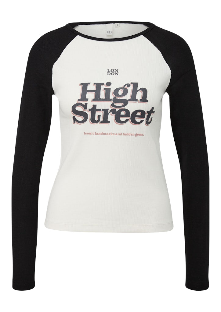 QS by S.Oliver Damen T-Shirts White