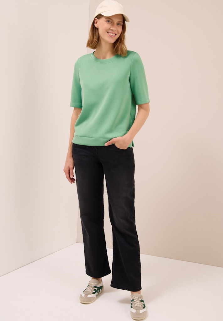 Cecil Damen T-Shirts Fennel Gr