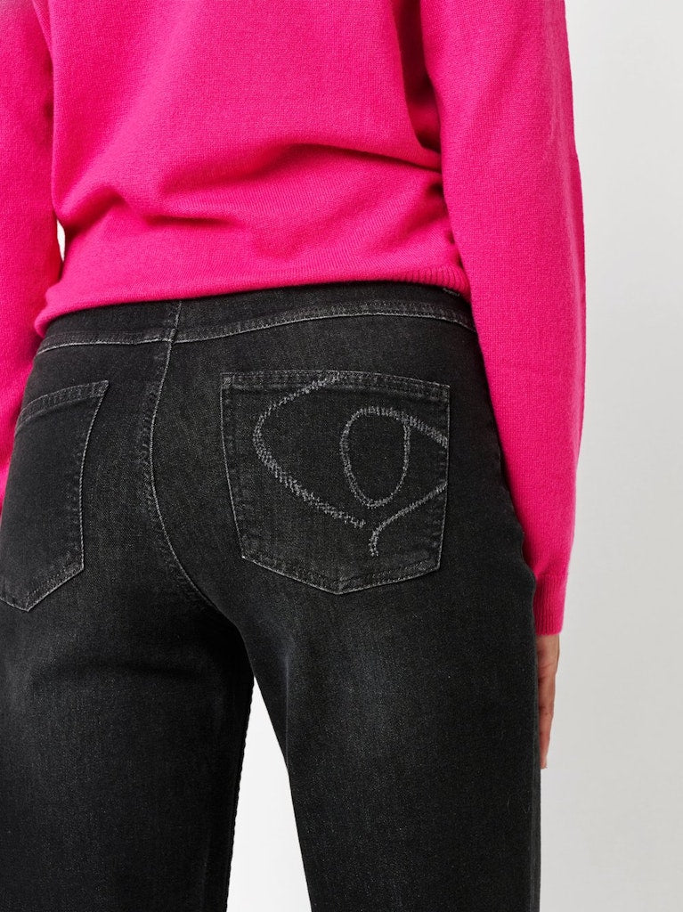 Toni Dress Damen Jeans Anthra Authenti