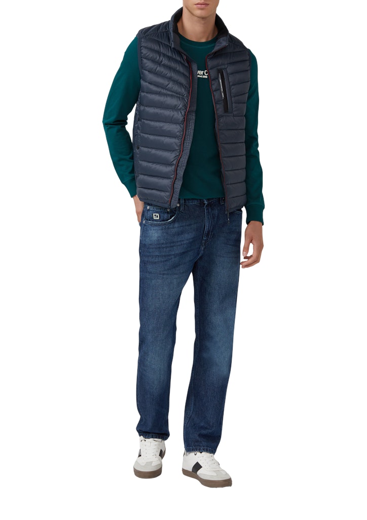 S. Oliver red Herren T-Shirts lang Green