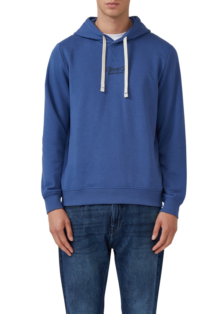 S. Oliver red Herren Sweatshirts Blue