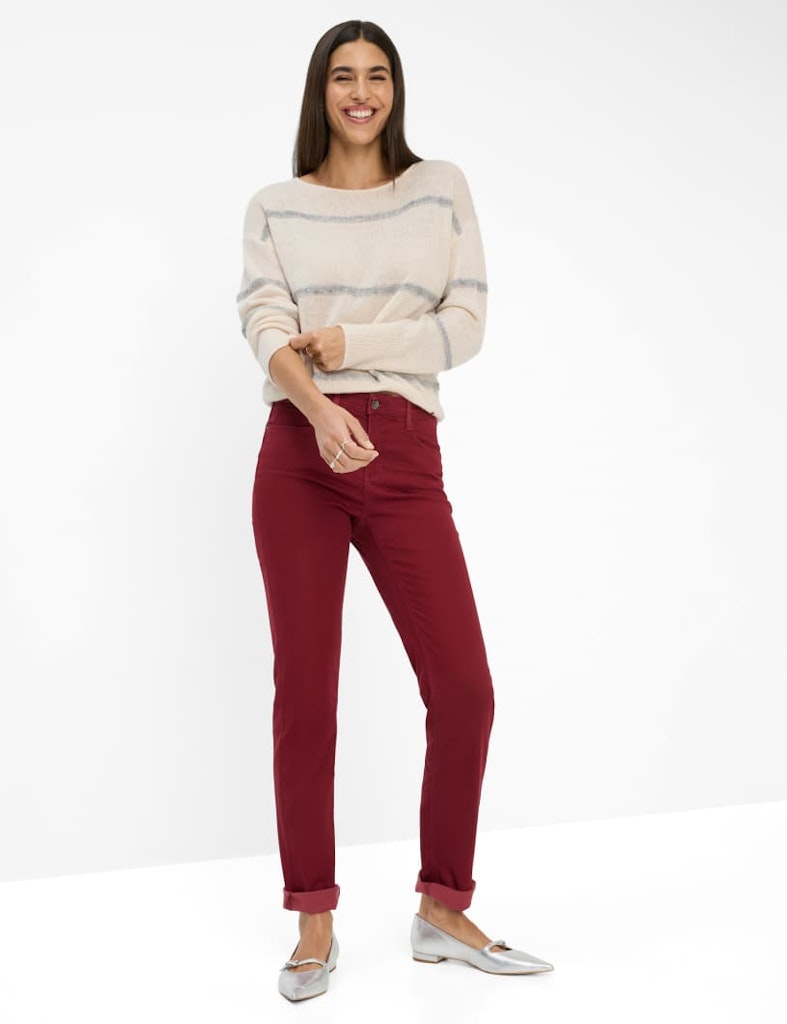 Brax Damen Hosen Mulberry