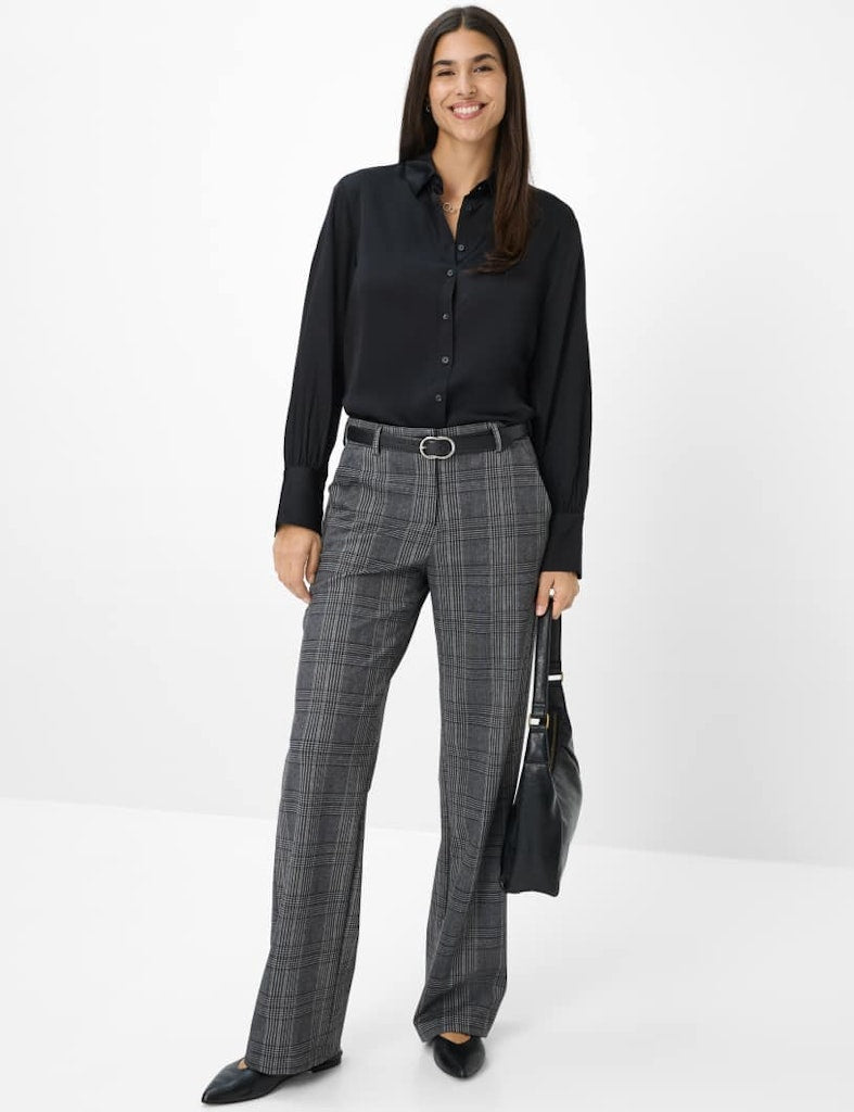 Brax Damen Hosen Smoke Grey