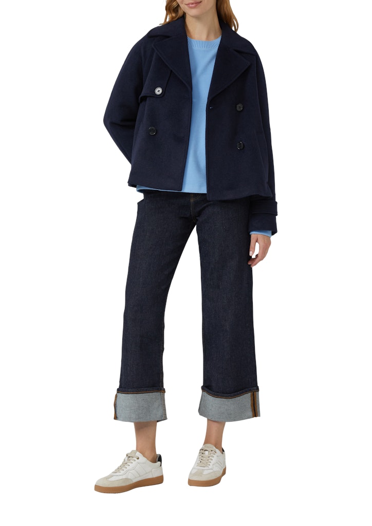 S. Oliver red Damen Sweatshirts Blue