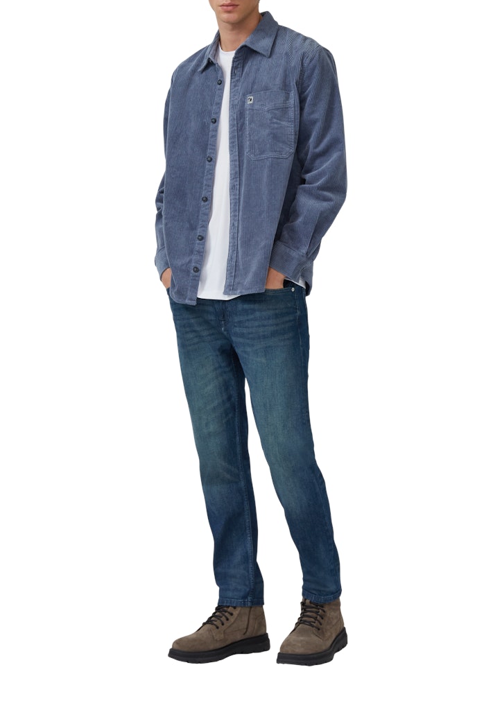 S. Oliver red Herren Hemden lang Blue