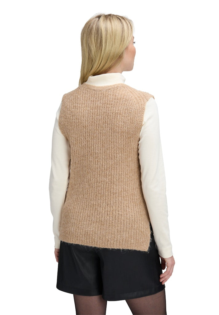 Betty & Co Damen Pullover Camel Melange