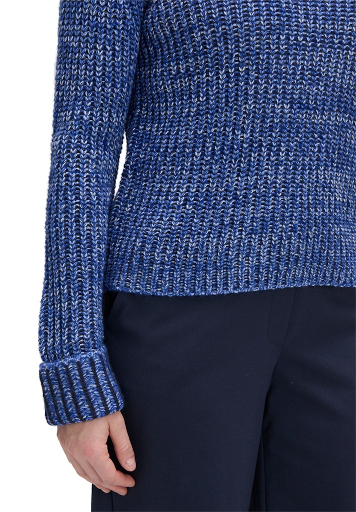 Betty & Co Damen Pullover Blue/Light Blue