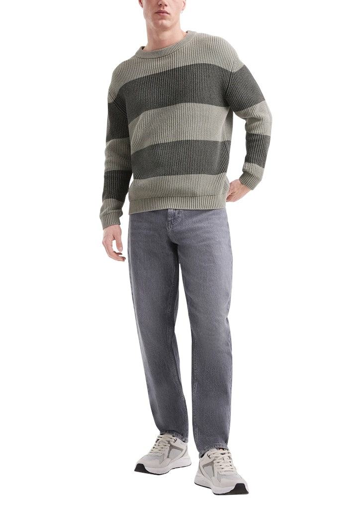 QS by S.Oliver Herren Pullover Green