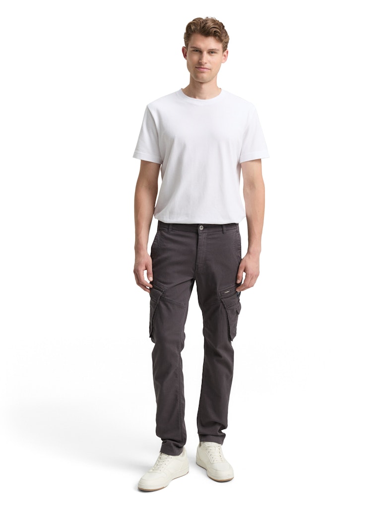 Tom Tailor Herren Hosen Tarmac Grey