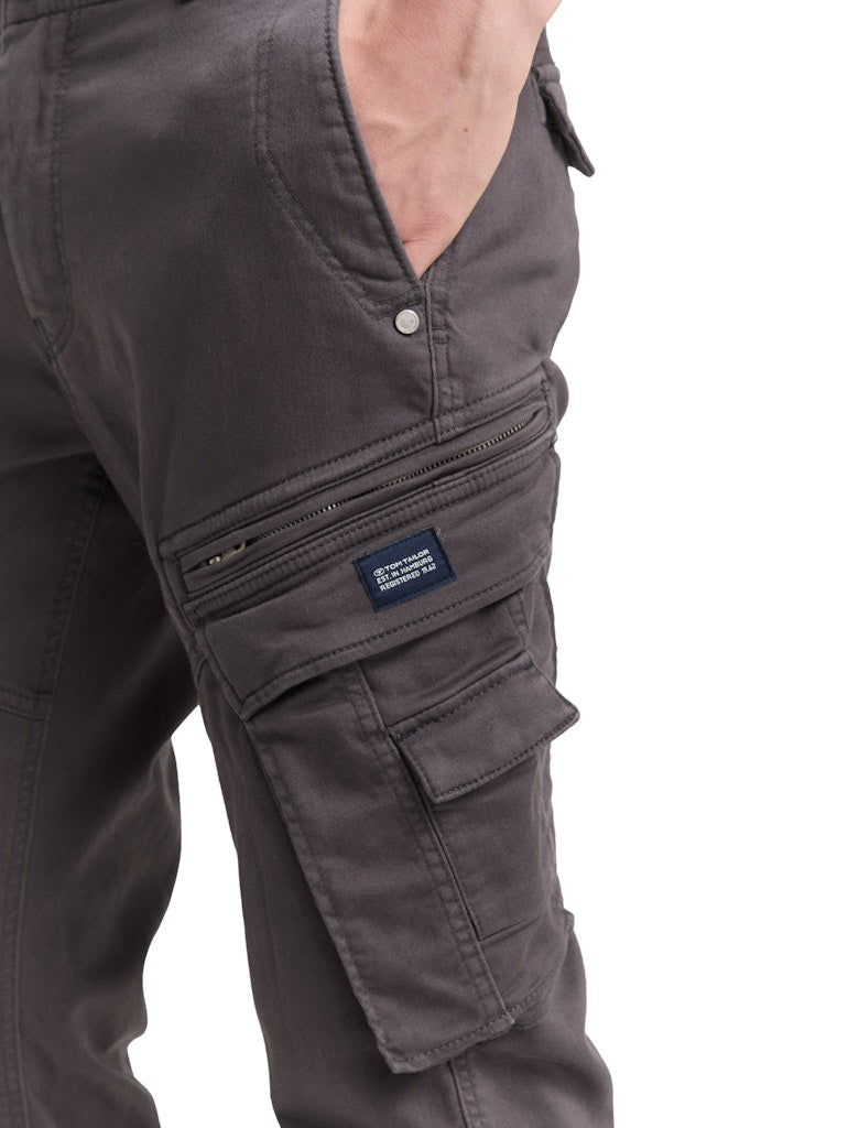 Tom Tailor Herren Hosen Tarmac Grey