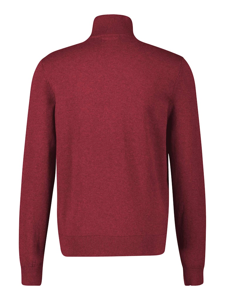 Lerros Herren Pullover Maple Red Melan