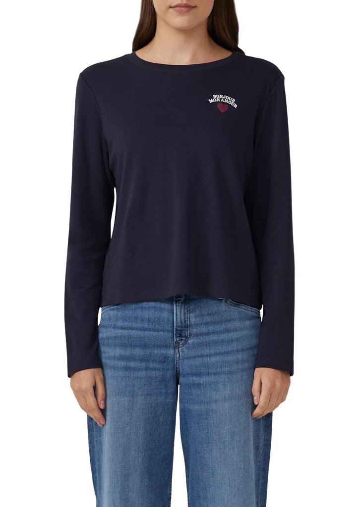 S. Oliver red Damen T-Shirts Blue