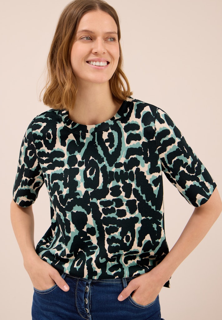 Cecil Damen T-Shirts Ink Green